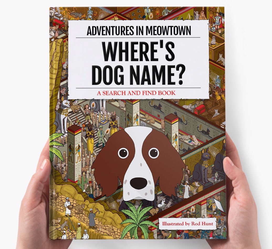 Personalised Book: Where's {dogsName}? The Sequel
