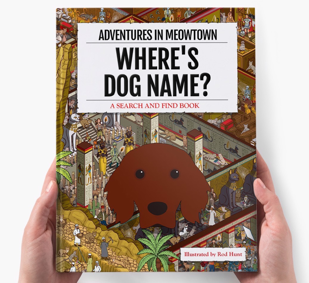 Personalised Book: Where's {dogsName}? The Sequel