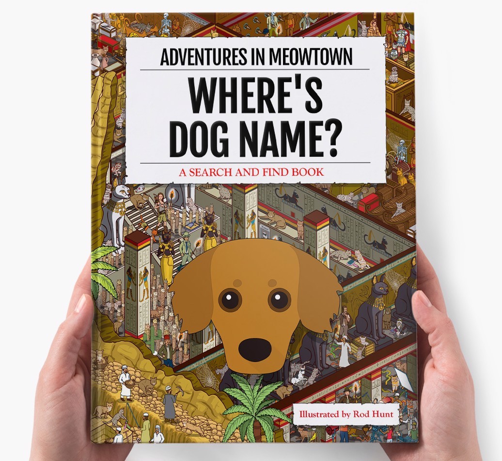 Personalised Book: Where's {dogsName}? The Sequel