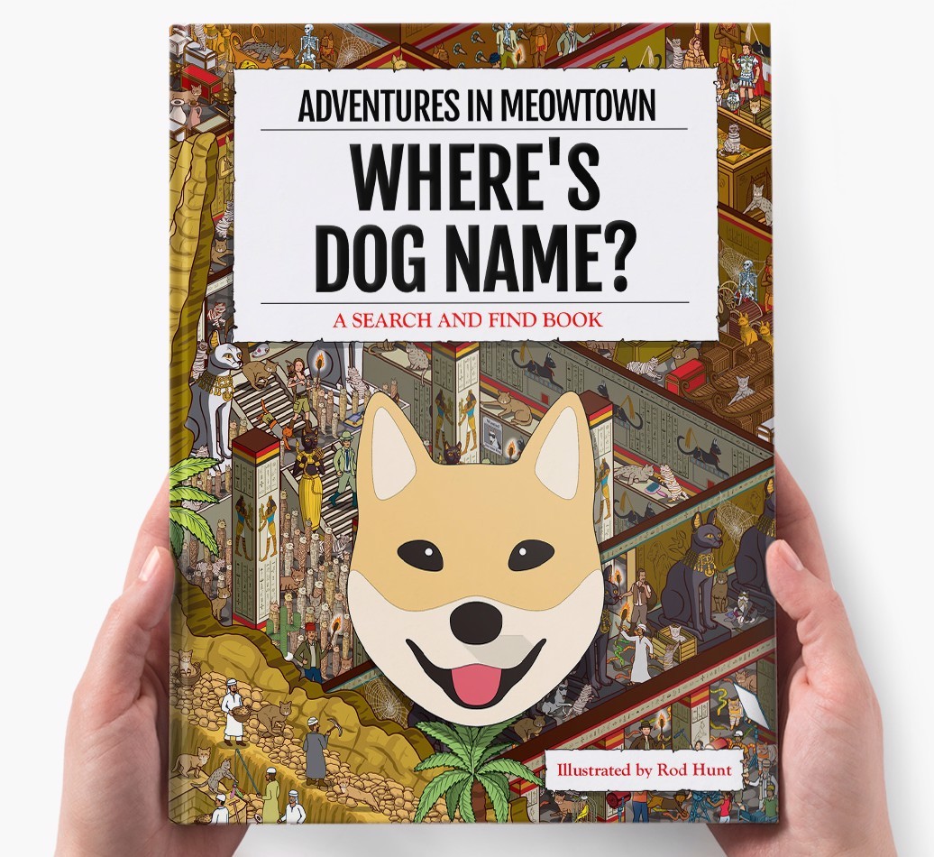 Personalised Book: Where's {dogsName}? The Sequel