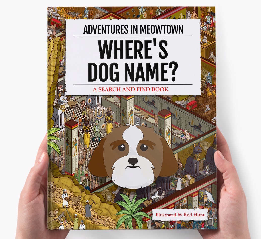 Personalised Book: Where's {dogsName}? The Sequel