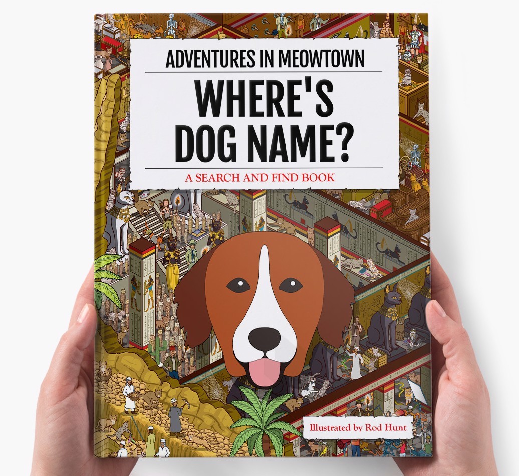 Personalised Book: Where's {dogsName}? The Sequel