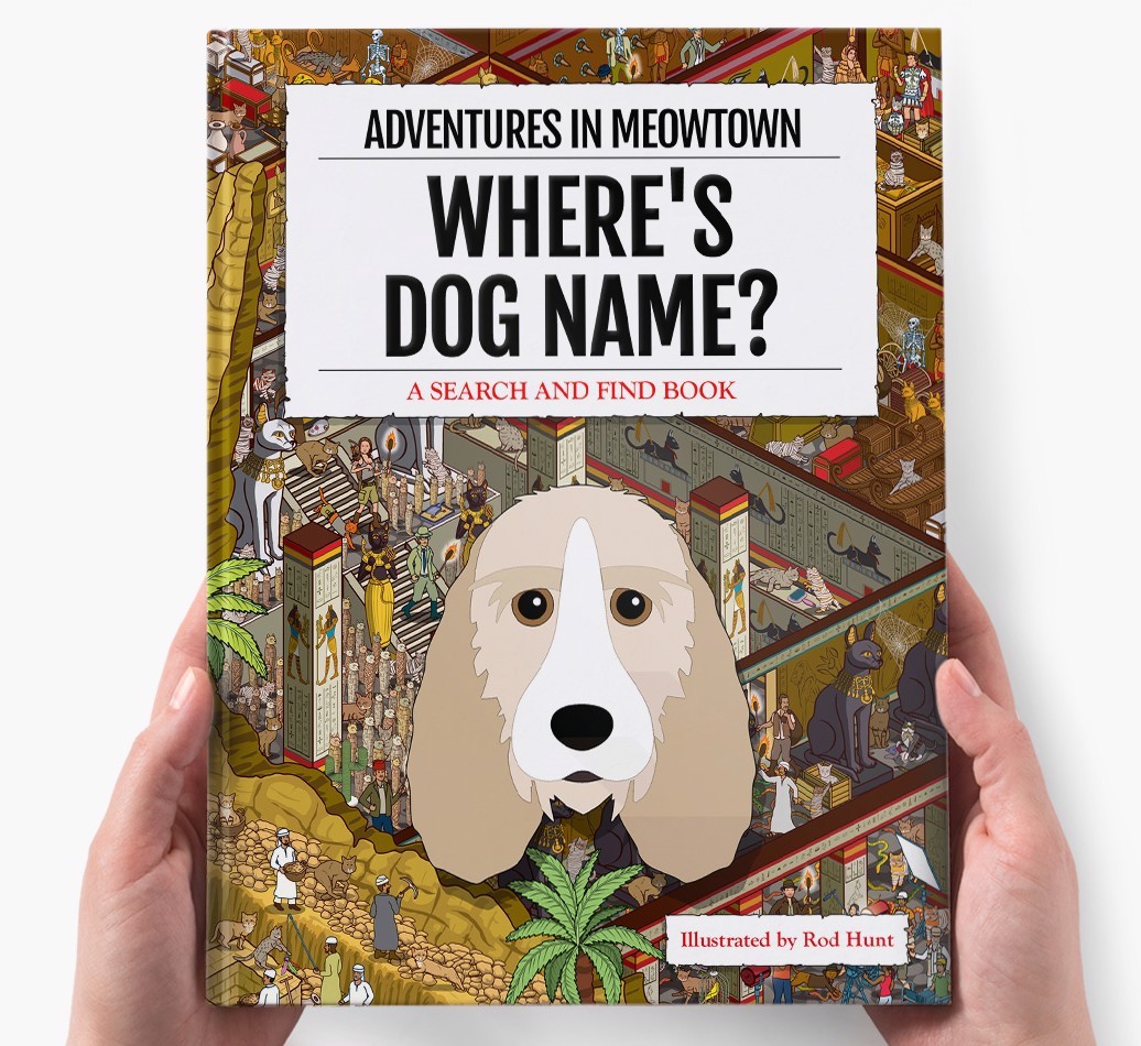 Personalised Book: Where's {dogsName}? The Sequel