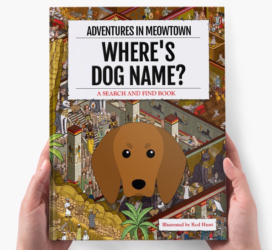 Personalised Book: Where's {dogsName}? The Sequel