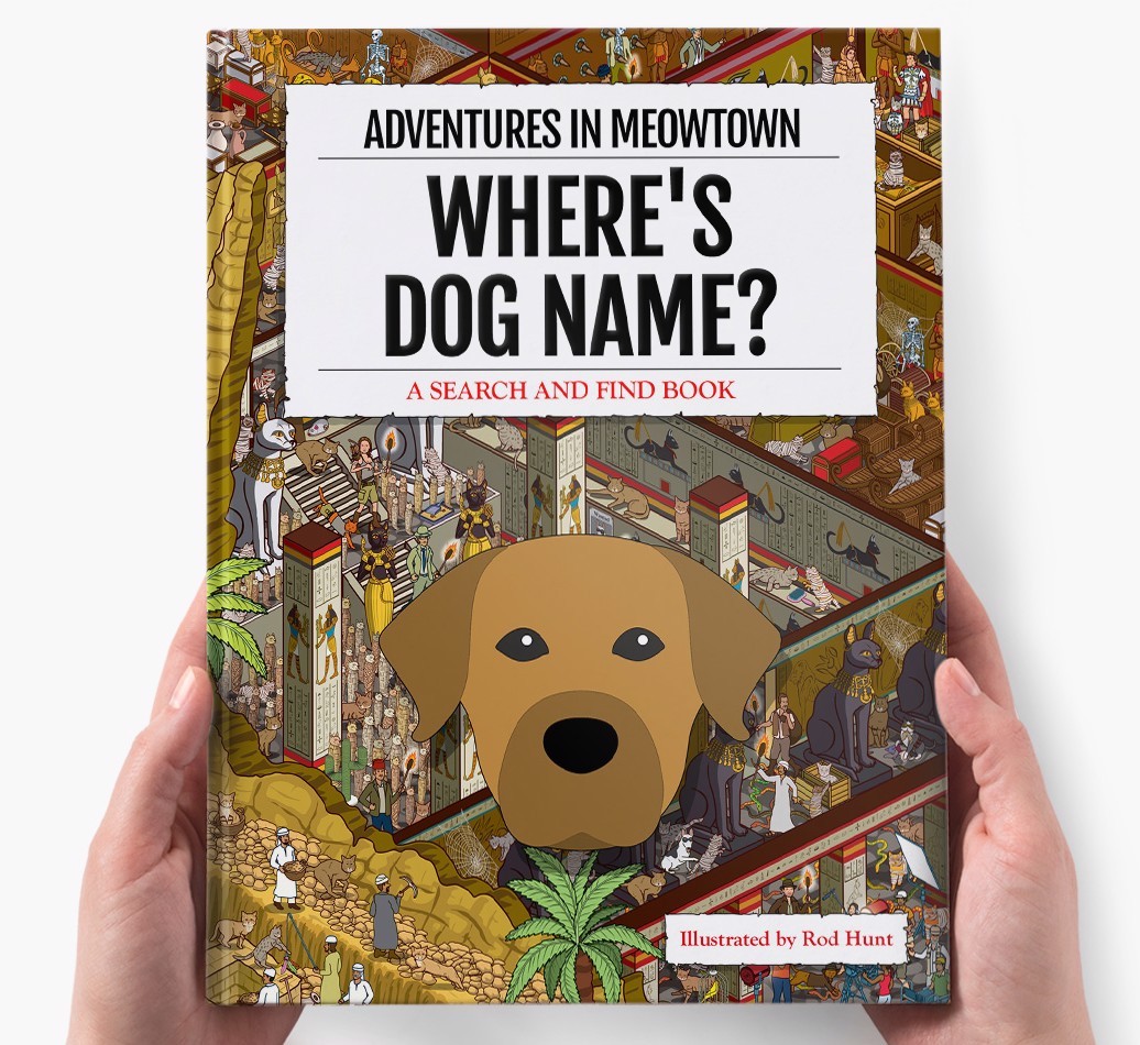 Personalised Book: Where's {dogsName}? The Sequel