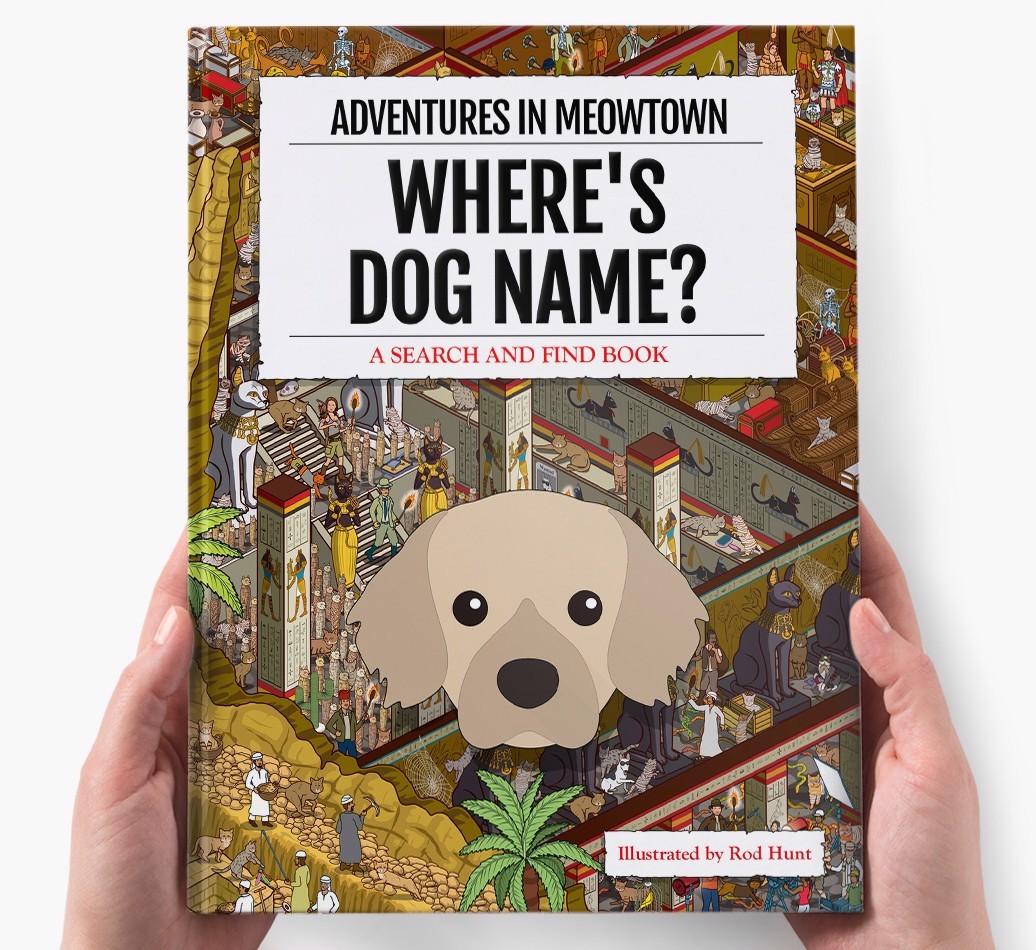 Personalised Book: Where's {dogsName}? The Sequel