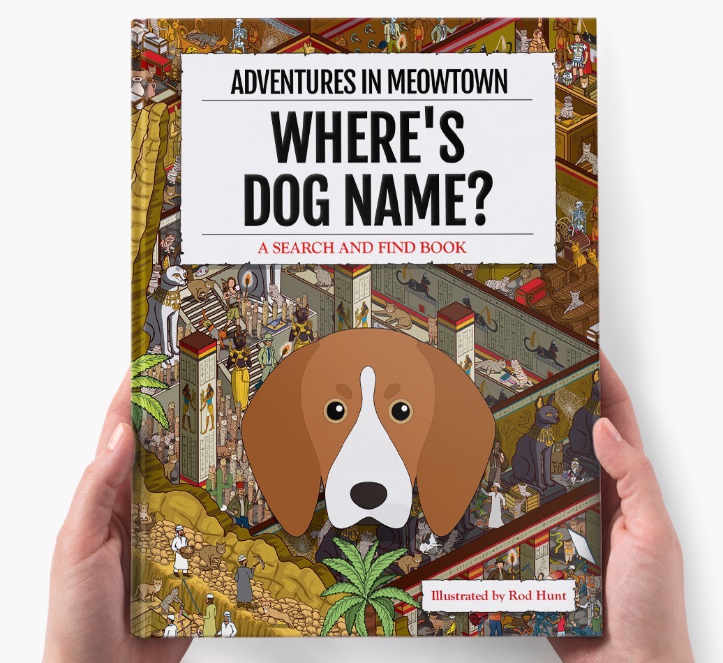 Personalised Book: Where's {dogsName}? The Sequel