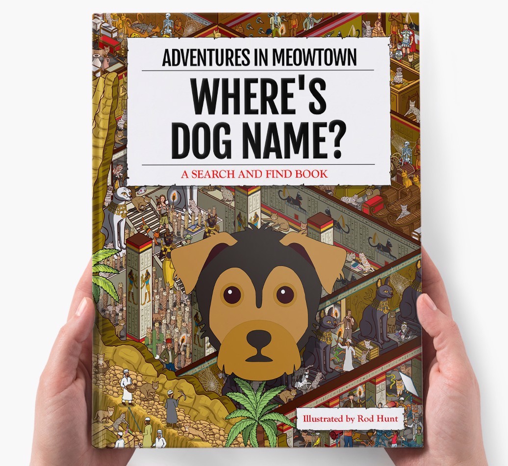 Personalised Book: Where's {dogsName}? The Sequel
