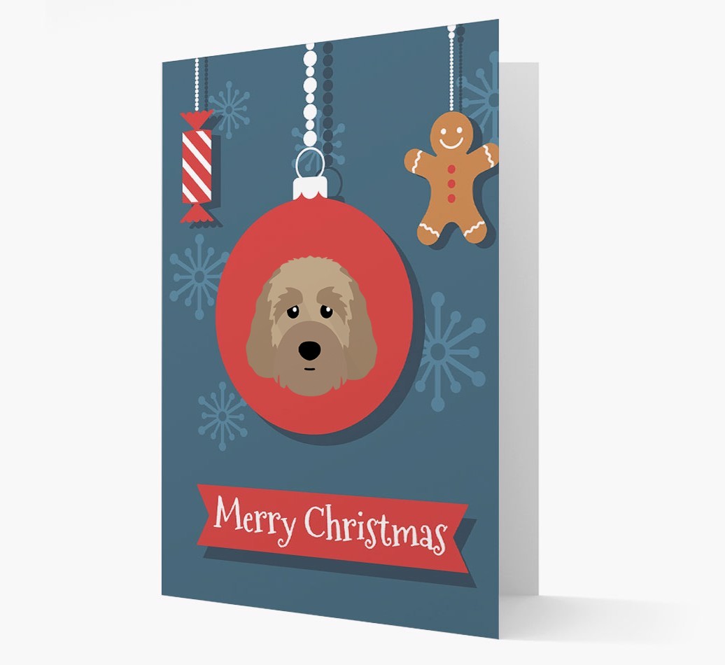 {breedCommonName} Ornament Christmas Card
