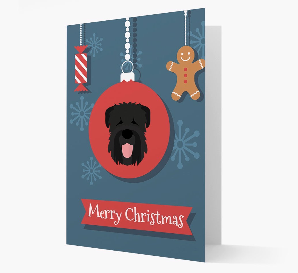 {breedCommonName} Ornament Christmas Card