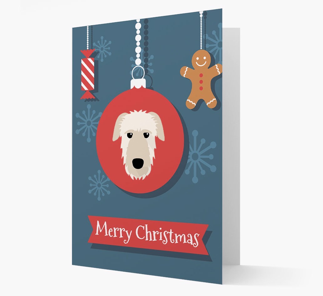 {breedCommonName} Ornament Christmas Card