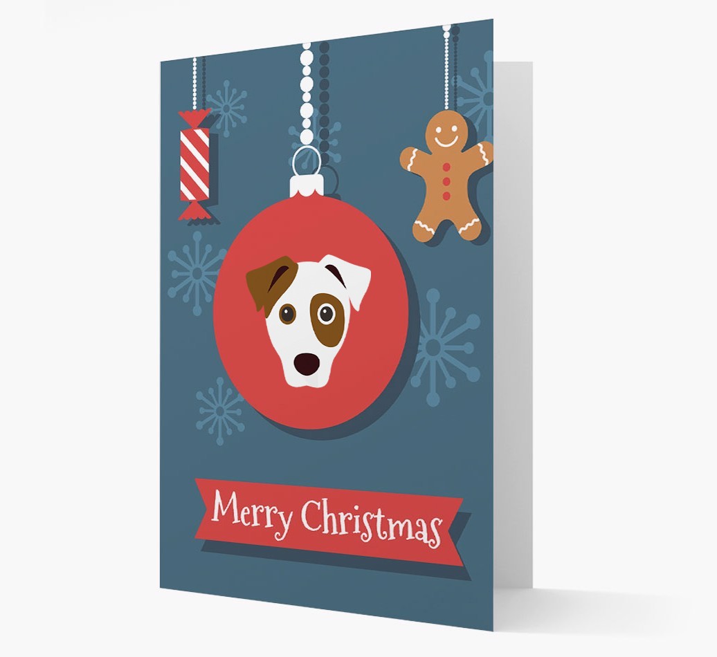 {breedCommonName} Ornament Christmas Card