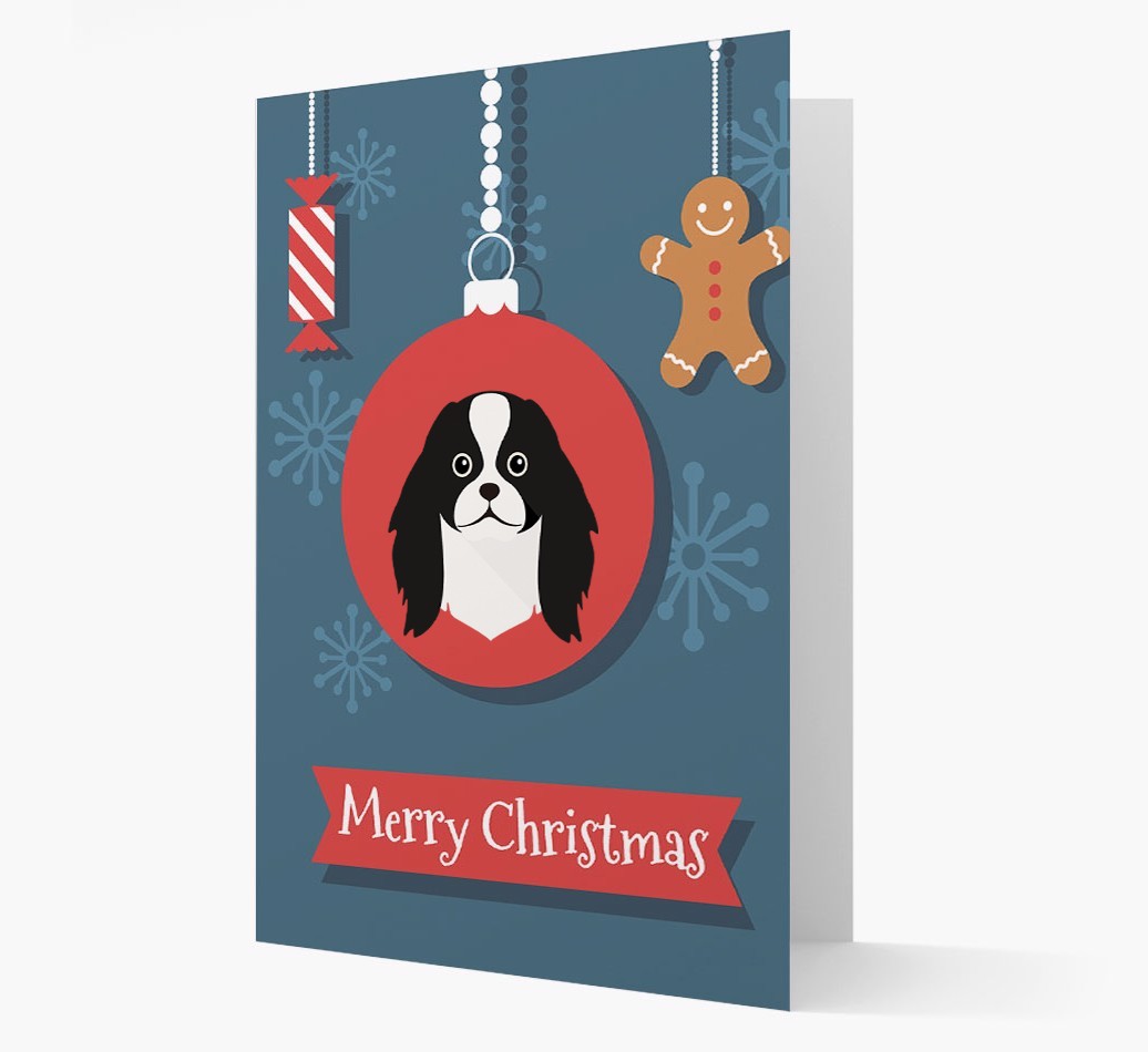{breedCommonName} Ornament Christmas Card