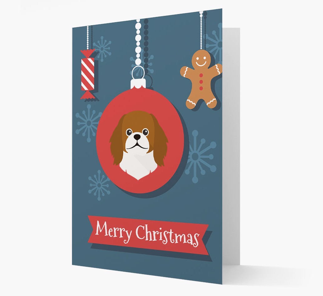 {breedCommonName} Ornament Christmas Card
