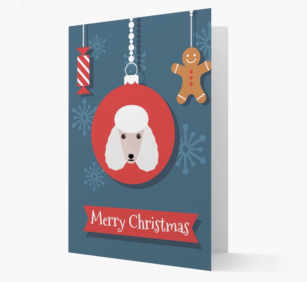 {breedCommonName} Ornament Christmas Card