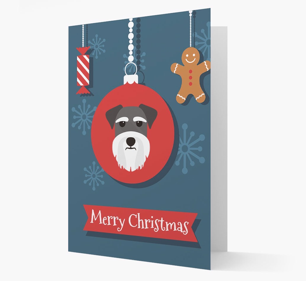 {breedCommonName} Ornament Christmas Card