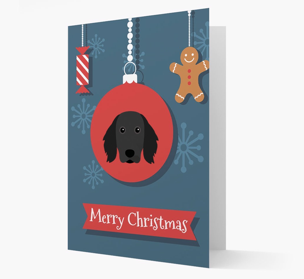 {breedCommonName} Ornament Christmas Card