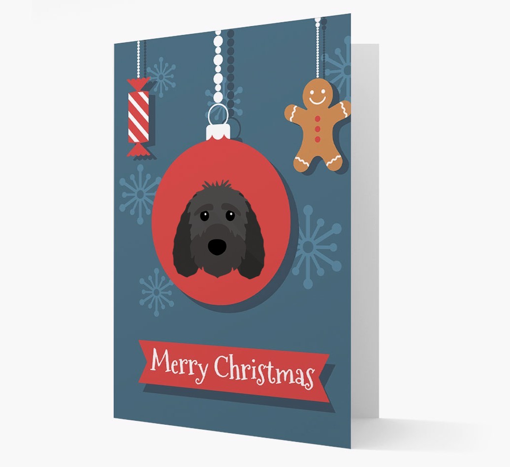 {breedCommonName} Ornament Christmas Card