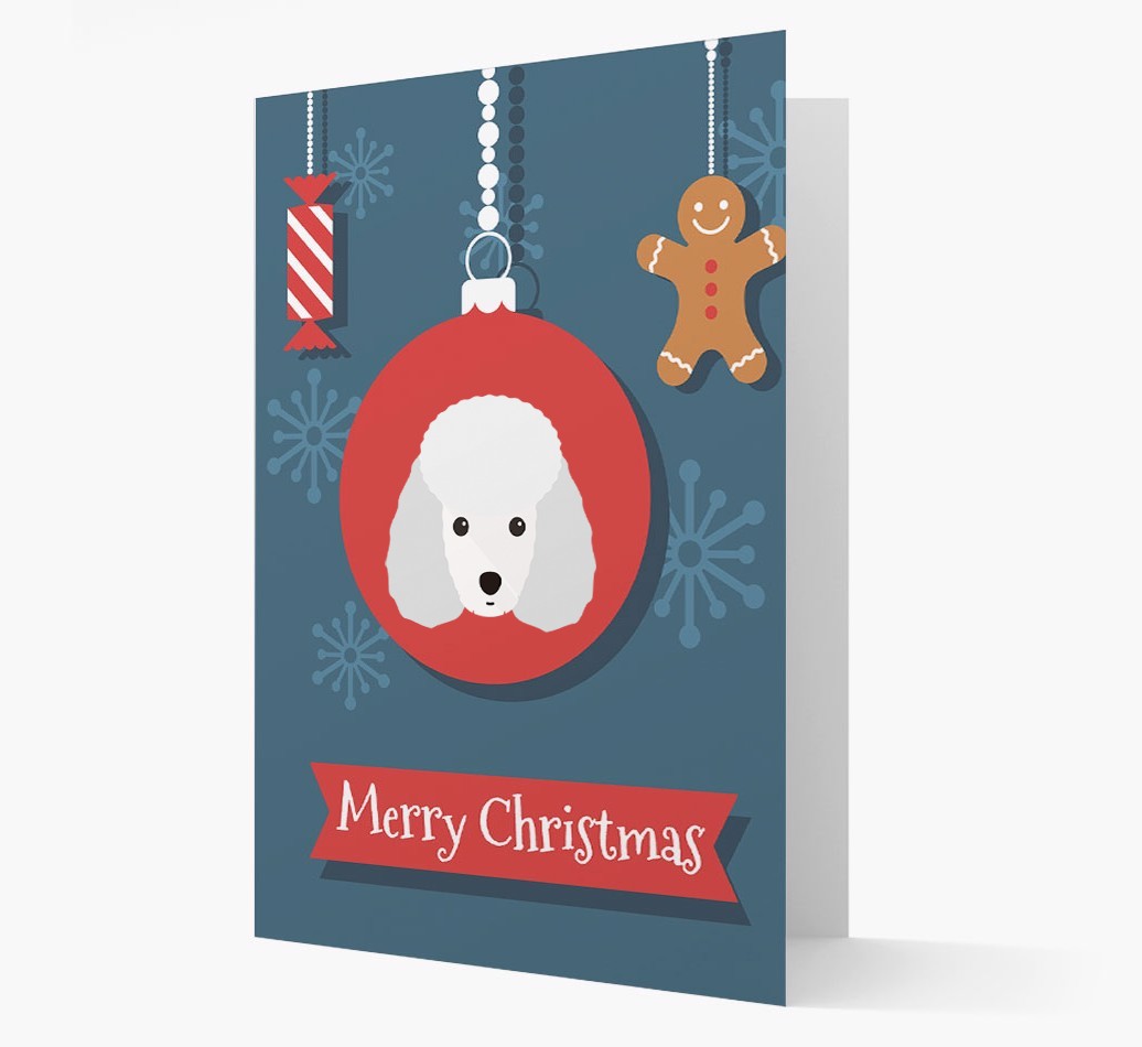 {breedCommonName} Ornament Christmas Card