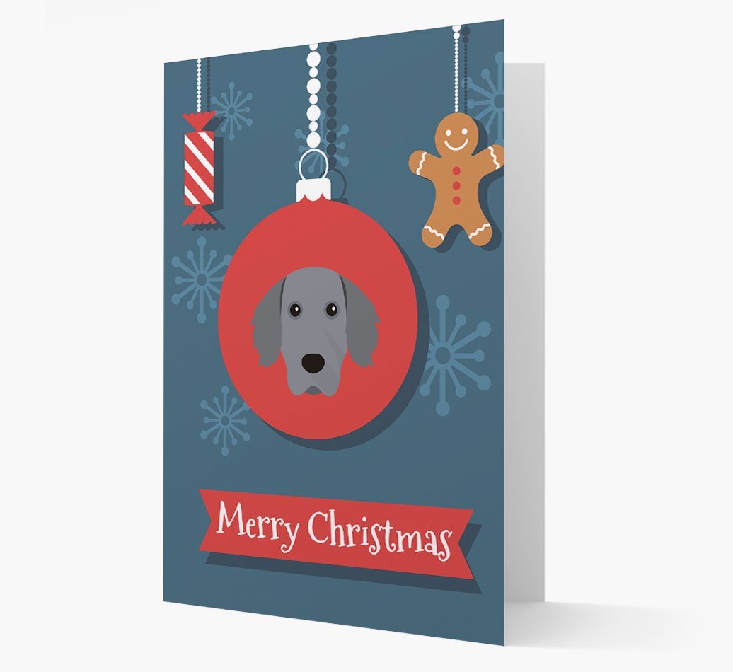 {breedCommonName} Ornament Christmas Card