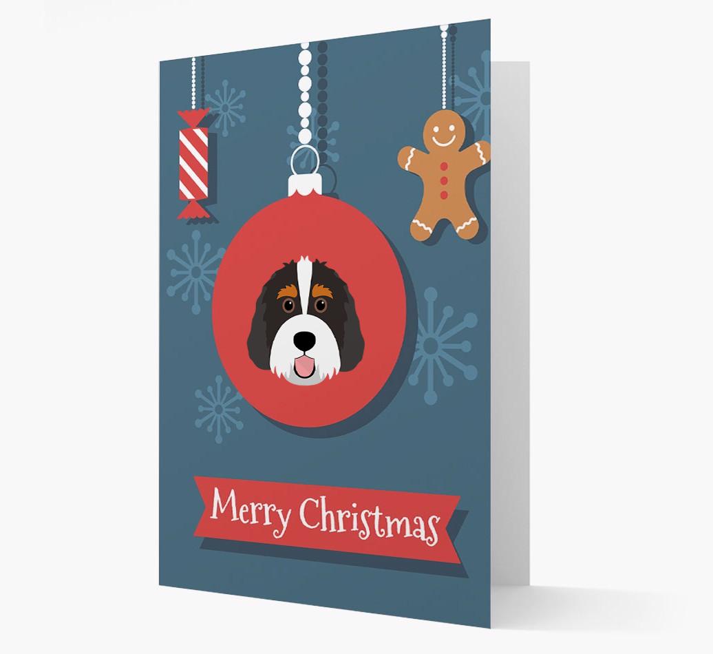 {breedCommonName} Ornament Christmas Card