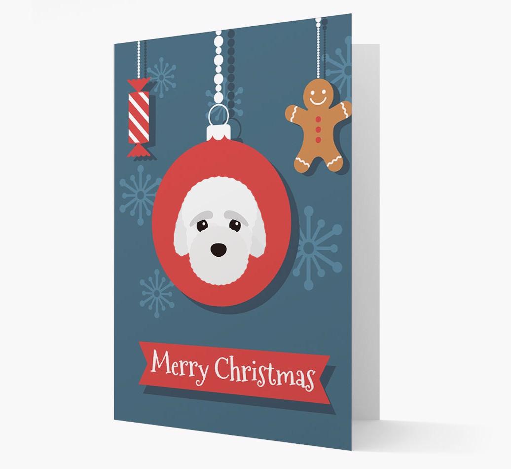 {breedCommonName} Ornament Christmas Card
