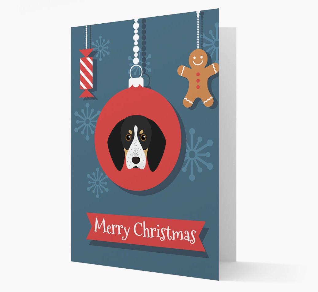 {breedCommonName} Ornament Christmas Card