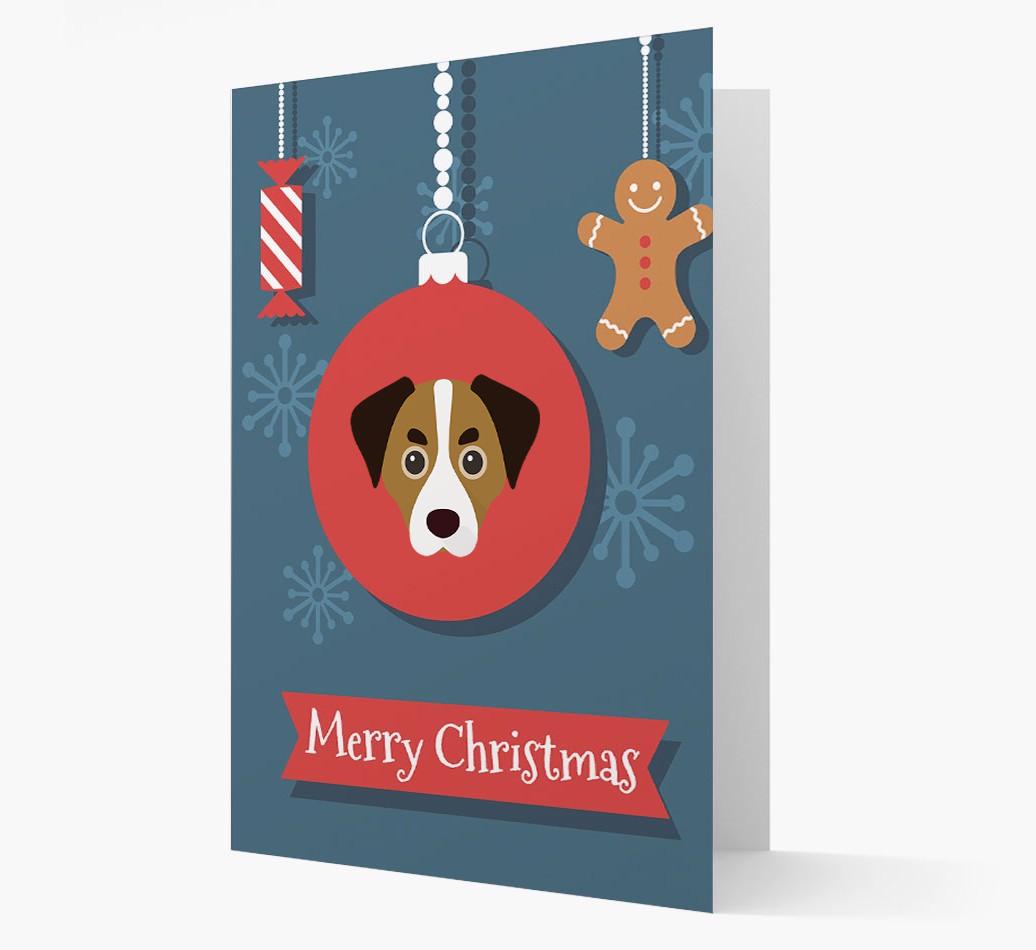 {breedCommonName} Ornament Christmas Card