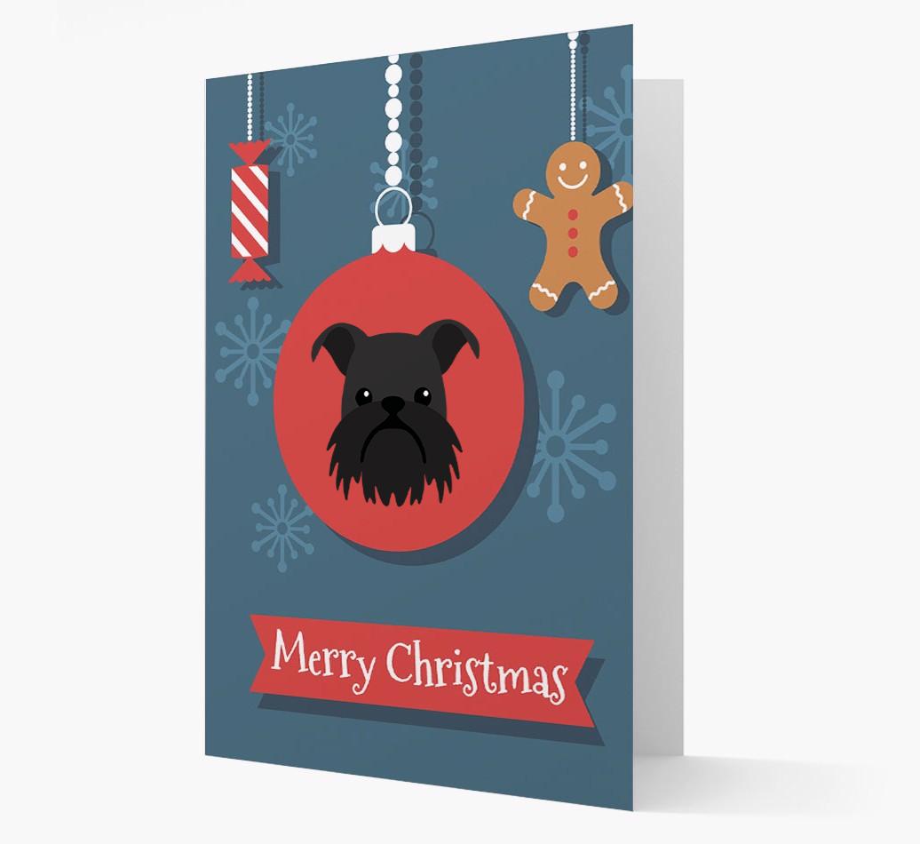{breedCommonName} Ornament Christmas Card