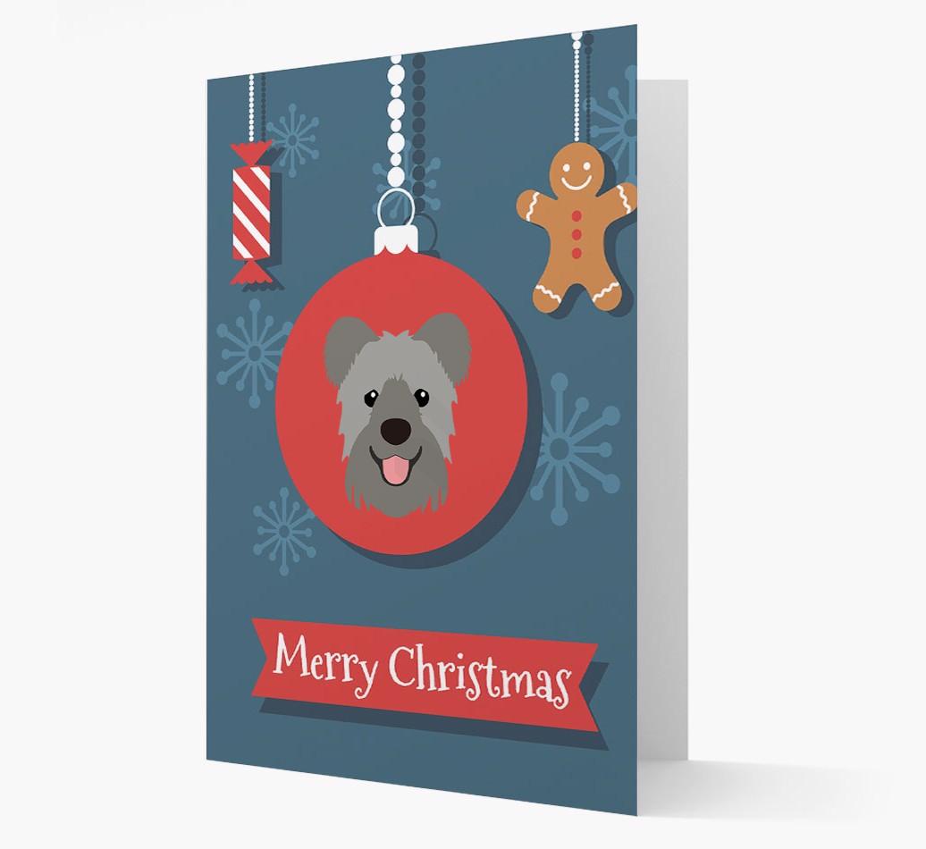 {breedCommonName} Ornament Christmas Card