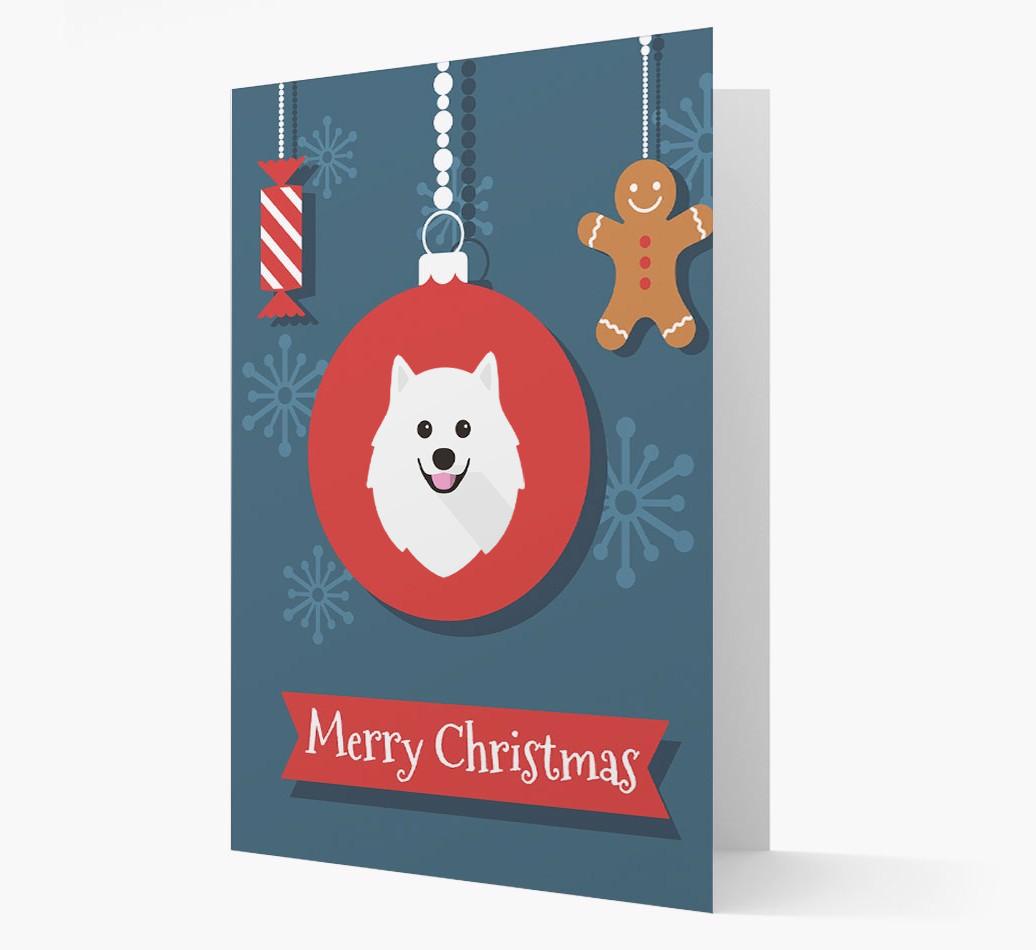 {breedCommonName} Ornament Christmas Card