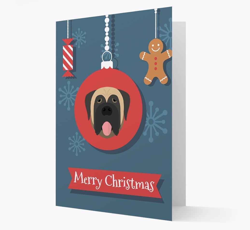 {breedCommonName} Ornament Christmas Card