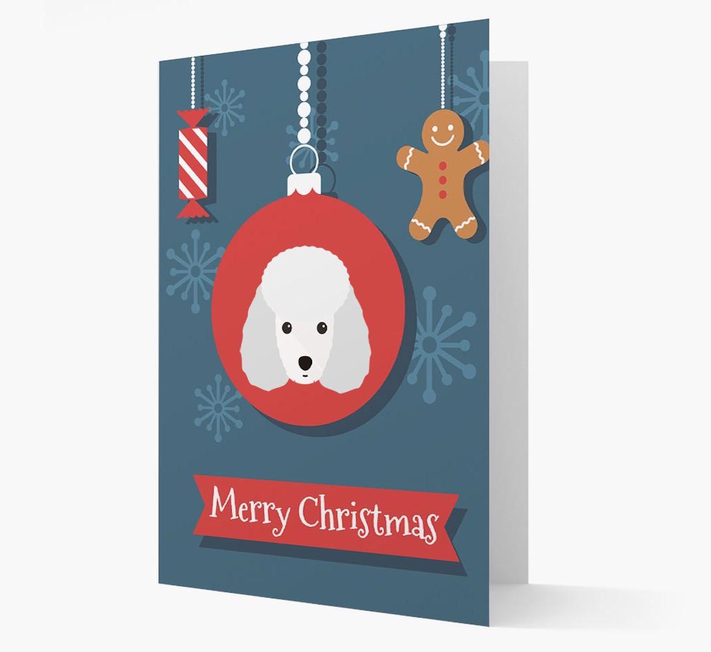 {breedCommonName} Ornament Christmas Card