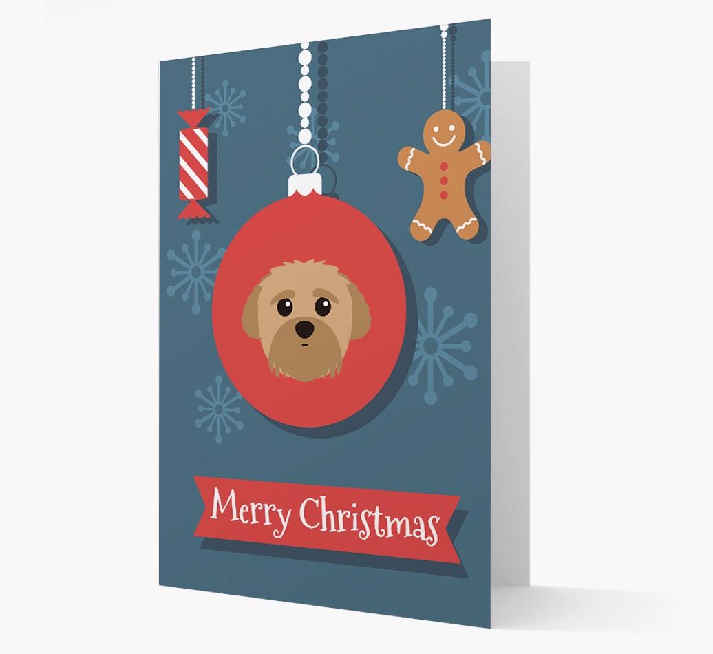{breedCommonName} Ornament Christmas Card