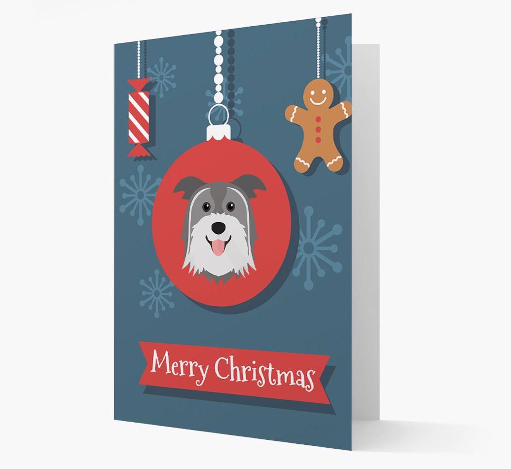 {breedCommonName} Ornament Christmas Card