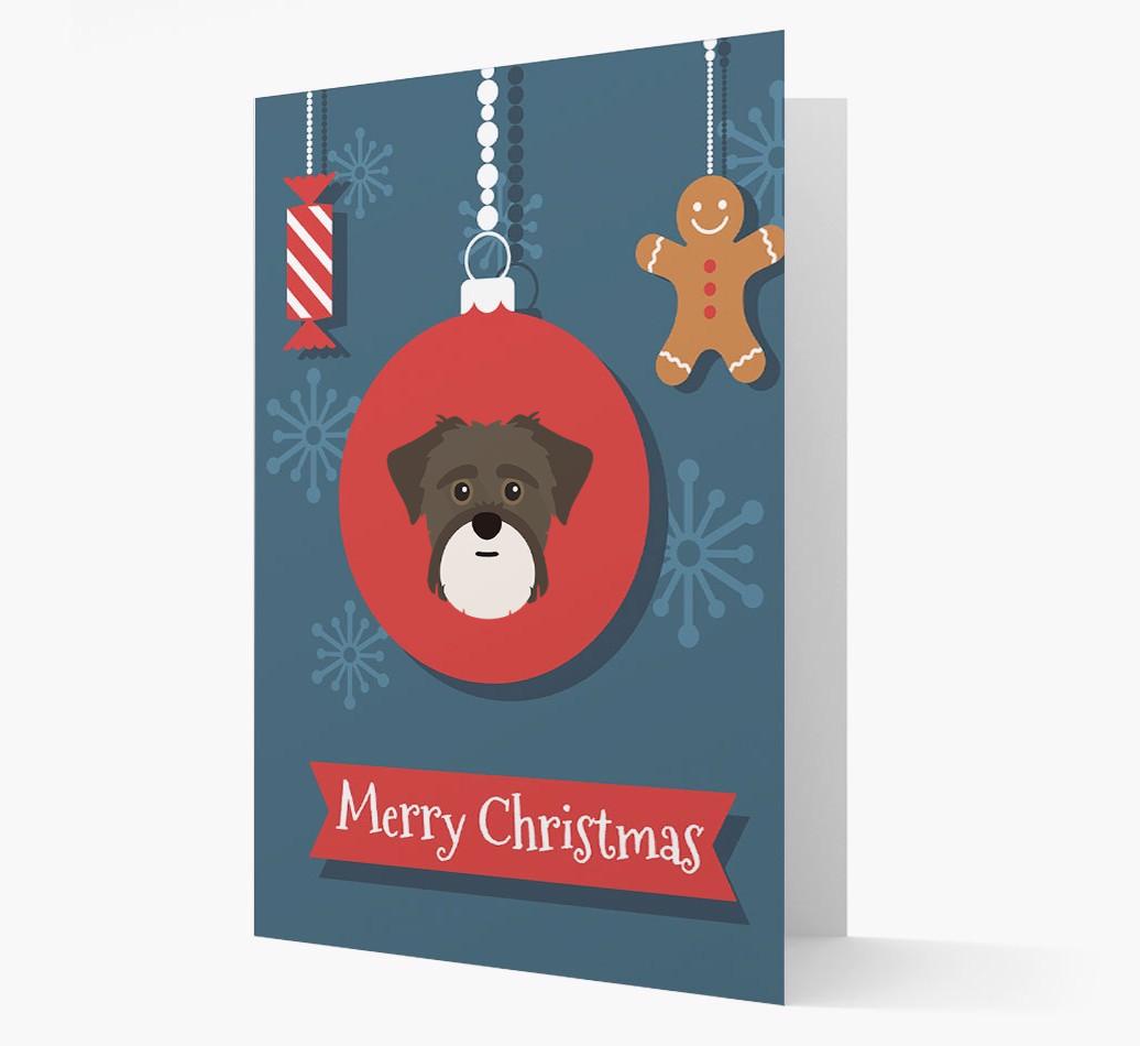 {breedCommonName} Ornament Christmas Card