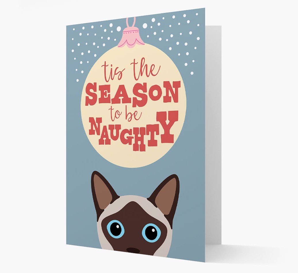 'Tis the Season' - Personalized {breedFullName} Christmas Card
