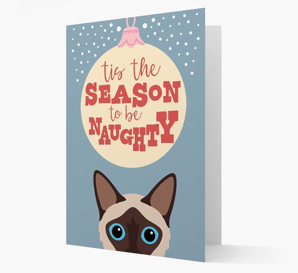 'Tis the Season' - Personalised {breedFullName} Christmas Card