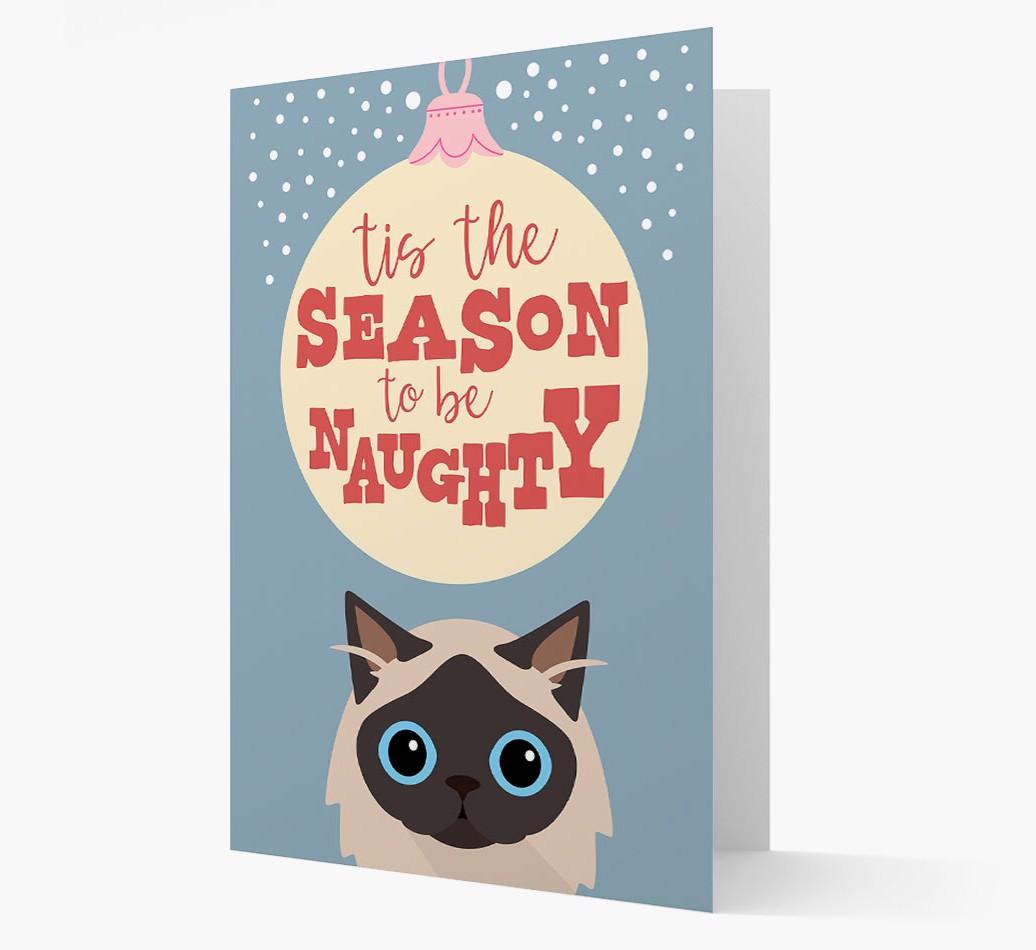 'Tis the Season' - Personalised {breedFullName} Christmas Card
