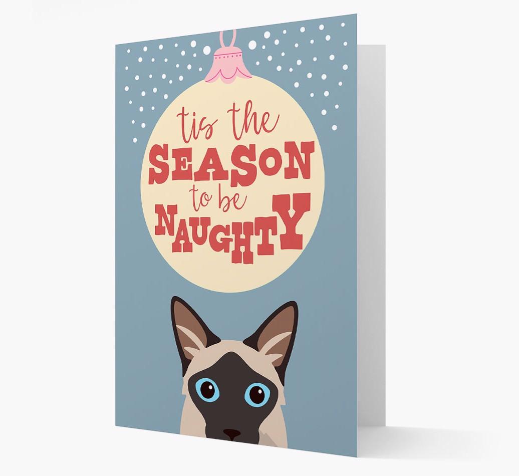 'Tis the Season' - Personalised {breedFullName} Christmas Card