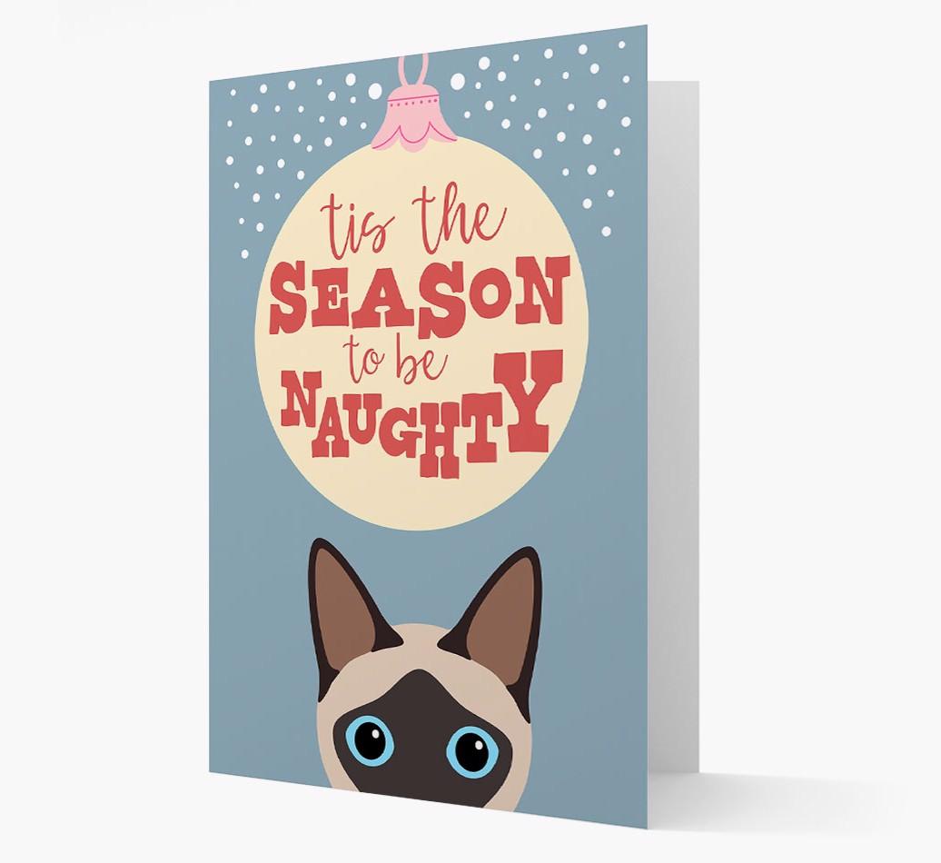 'Tis the Season' - Personalised {breedFullName} Christmas Card