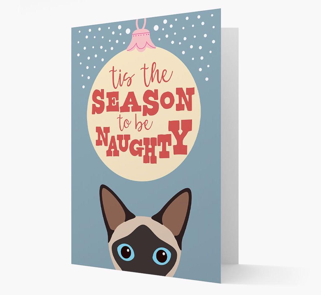 'Tis the Season' - Personalised {breedFullName} Christmas Card