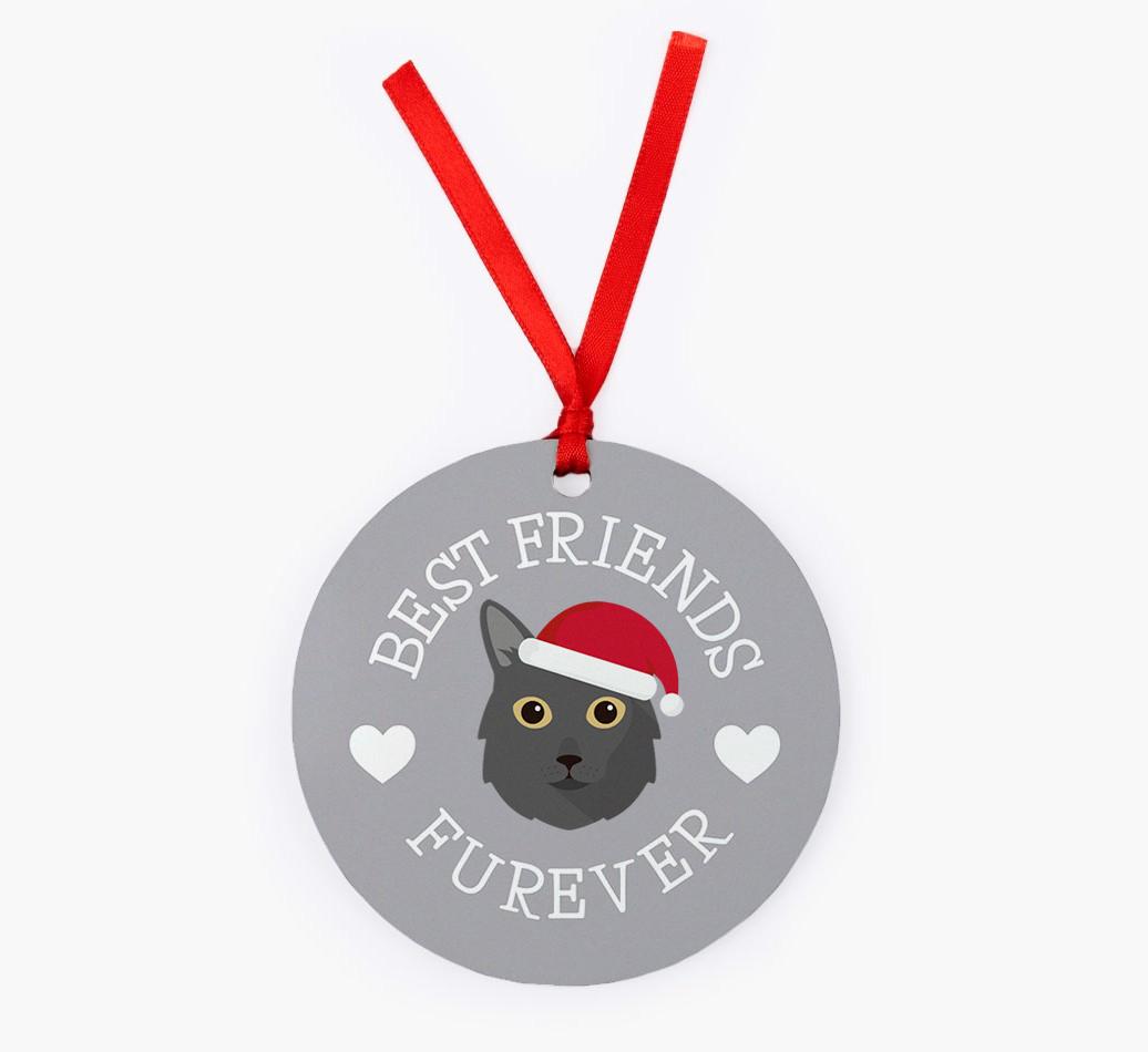 'Best Friends Furever' - {breedCommonName} Christmas Decoration
