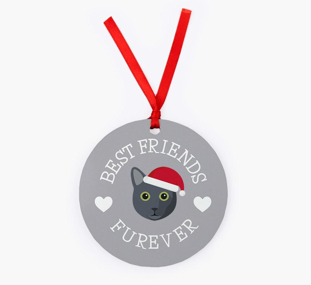 'Best Friends Furever' - {breedCommonName} Christmas Decoration
