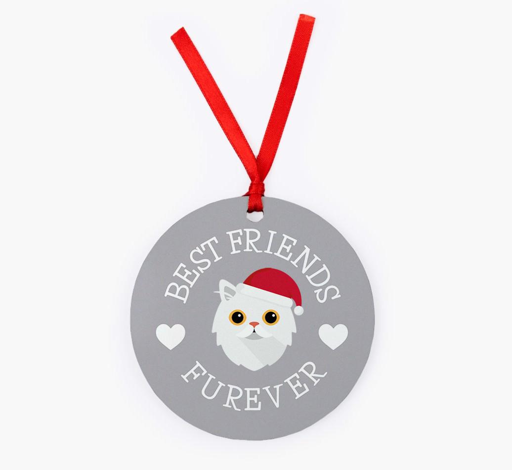 'Best Friends Furever' - {breedCommonName} Christmas Decoration