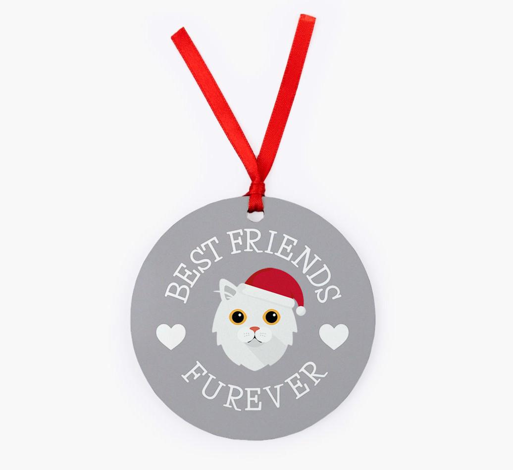 'Best Friends Furever' - {breedCommonName} Christmas Decoration