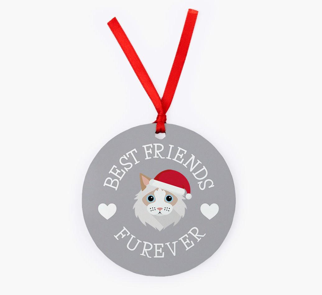 'Best Friends Furever' - {breedCommonName} Christmas Decoration