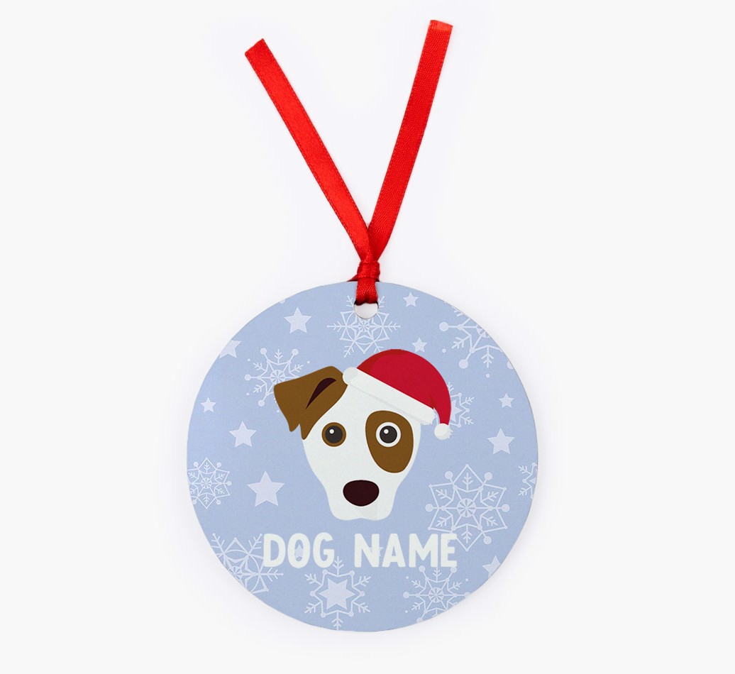 Snowflake: Personalized {breedFullName} Christmas Decoration