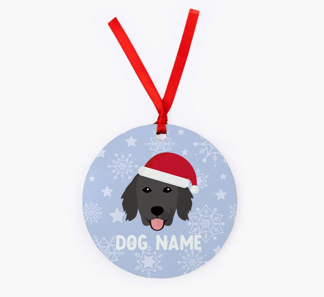 Snowflake: Personalized {breedFullName} Christmas Decoration
