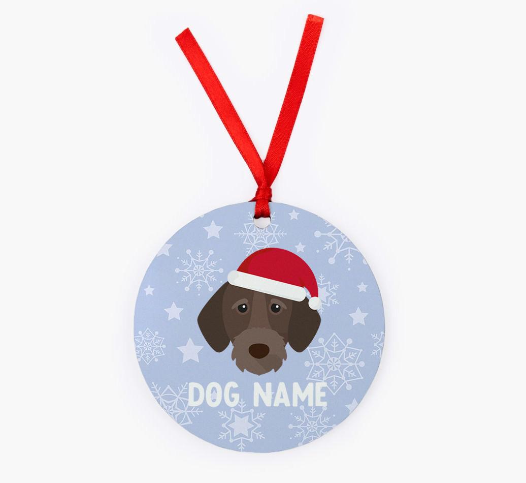 Snowflake: Personalized {breedFullName} Christmas Decoration